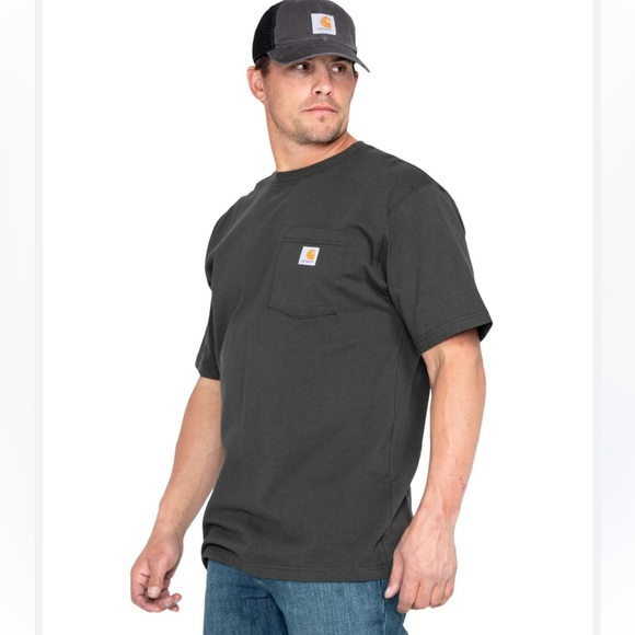 Carhartt Men's Loose Fit Pocket Short Sleeve Tee - - Picture 2 of 9